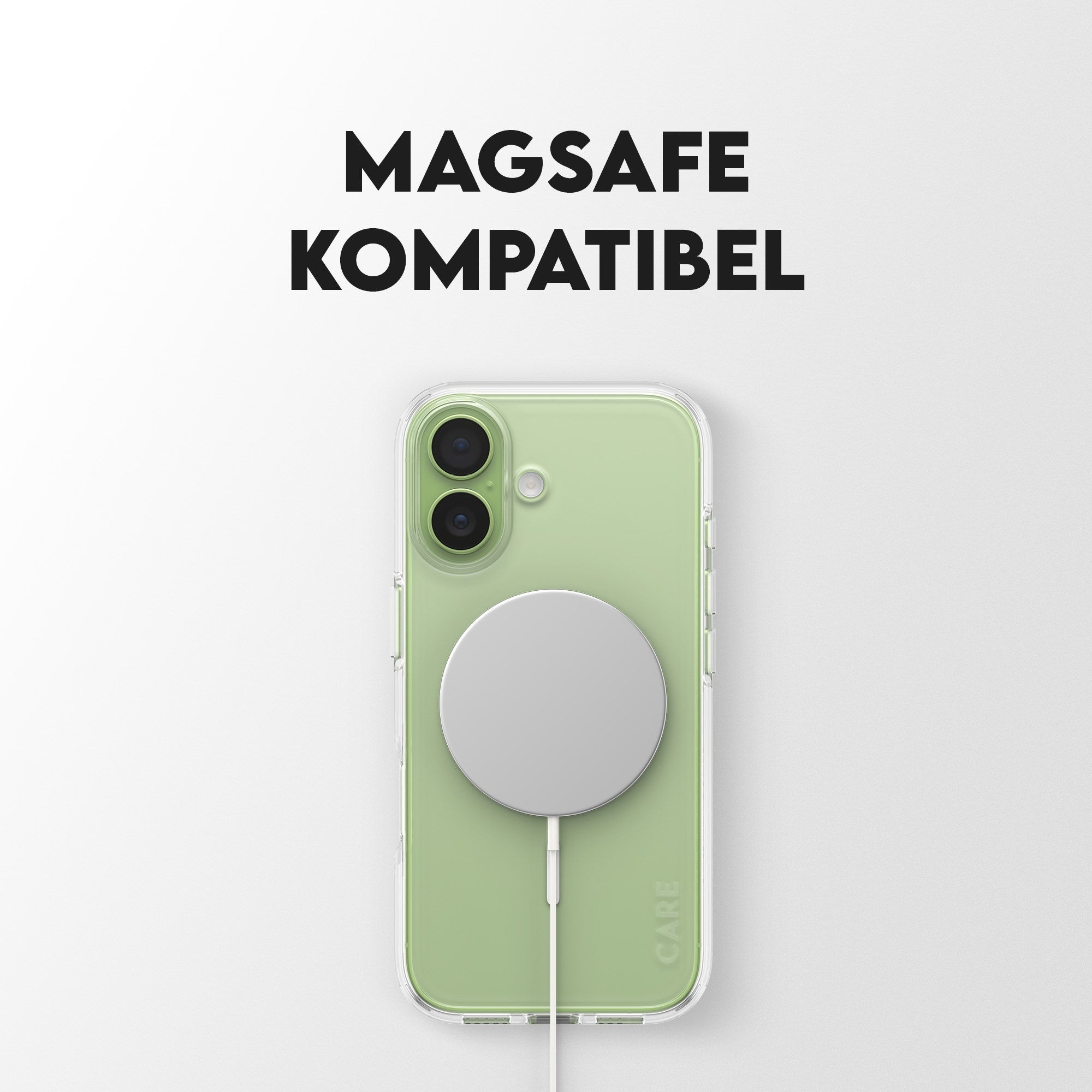 CARE™ by PanzerGlass® Urban Explorer Case Transparent m. Hvid MagSafe iPhone 17